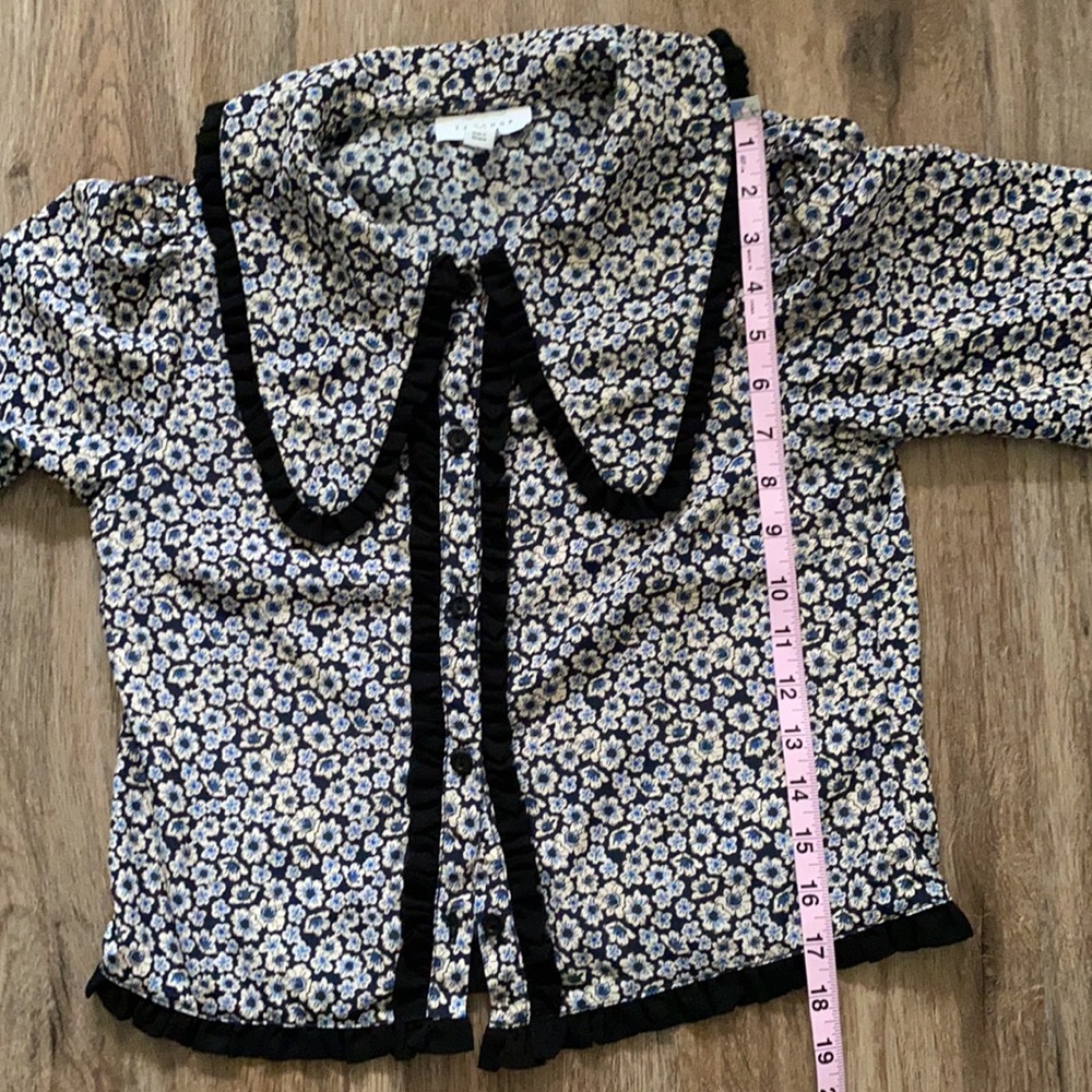 TOPSHOP | Floral button down - Picture 7 of 7